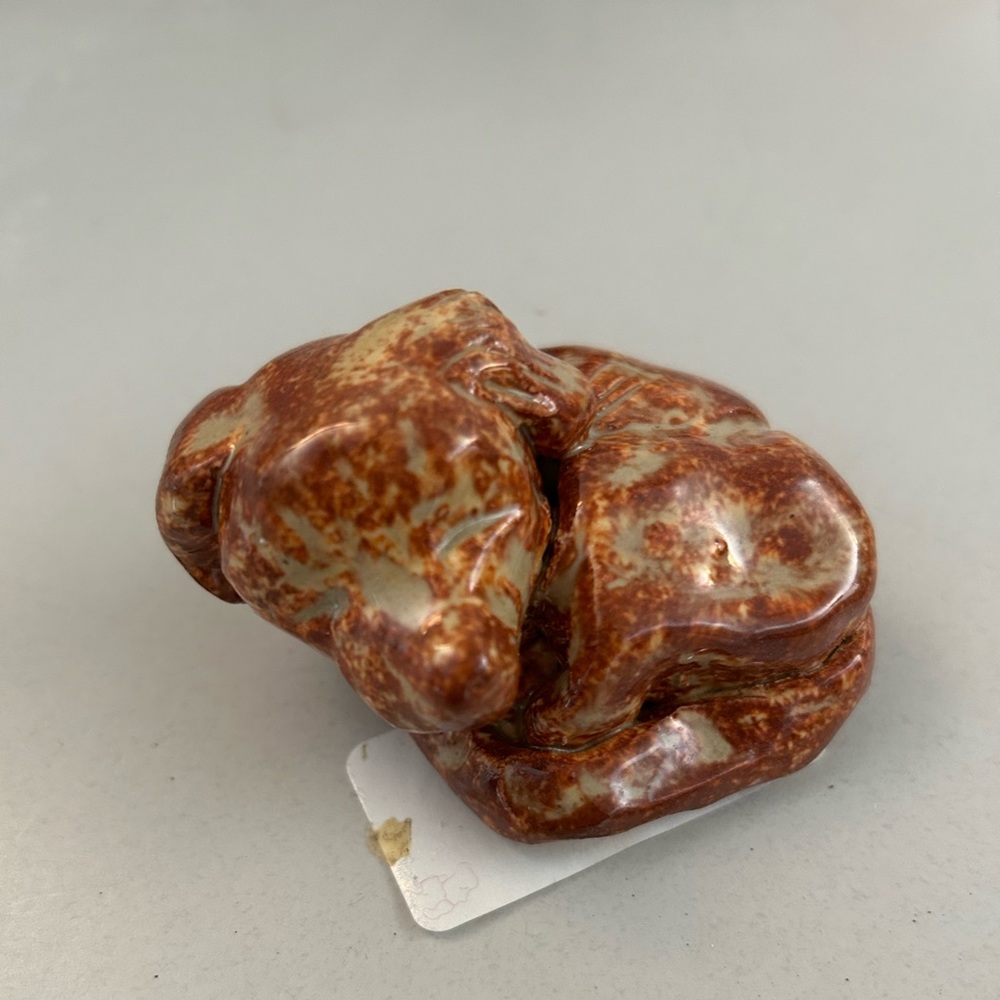 Ceramic dog